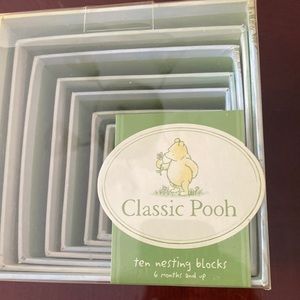 Classic Pooh Ten Nesting Blocks, NWOT